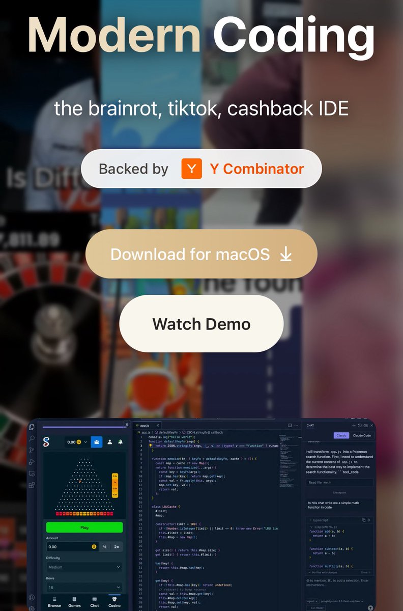 charles_maddock's tweet image. Is this genius or the downfall of YC?