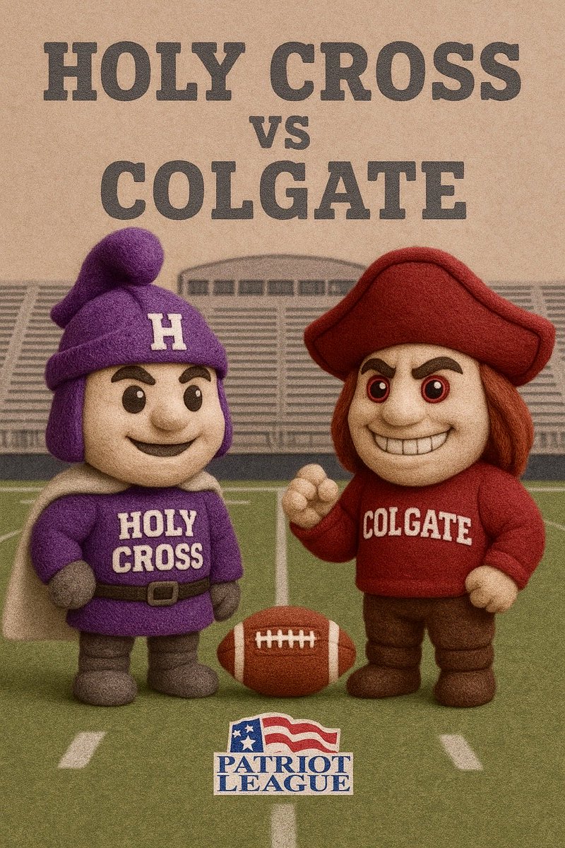 gate6912's tweet image. GET UP! It’s @ColgateFB GAME DAY!

BEAT HOLY CROSS!