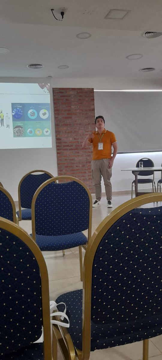 cihidecar's tweet photo. En el CIHIDECAR celebremos el premio otorgado al
Lic. Ignacio Argento Arruñada, por destacarse en su presentación de tesista doctoral en el área "Polímeros biobasados y biodegradables: sustentabilidad y economía circular", del XVII Simposio Argentino de Polímeros, https://t.co/Vy3W7mnQkk