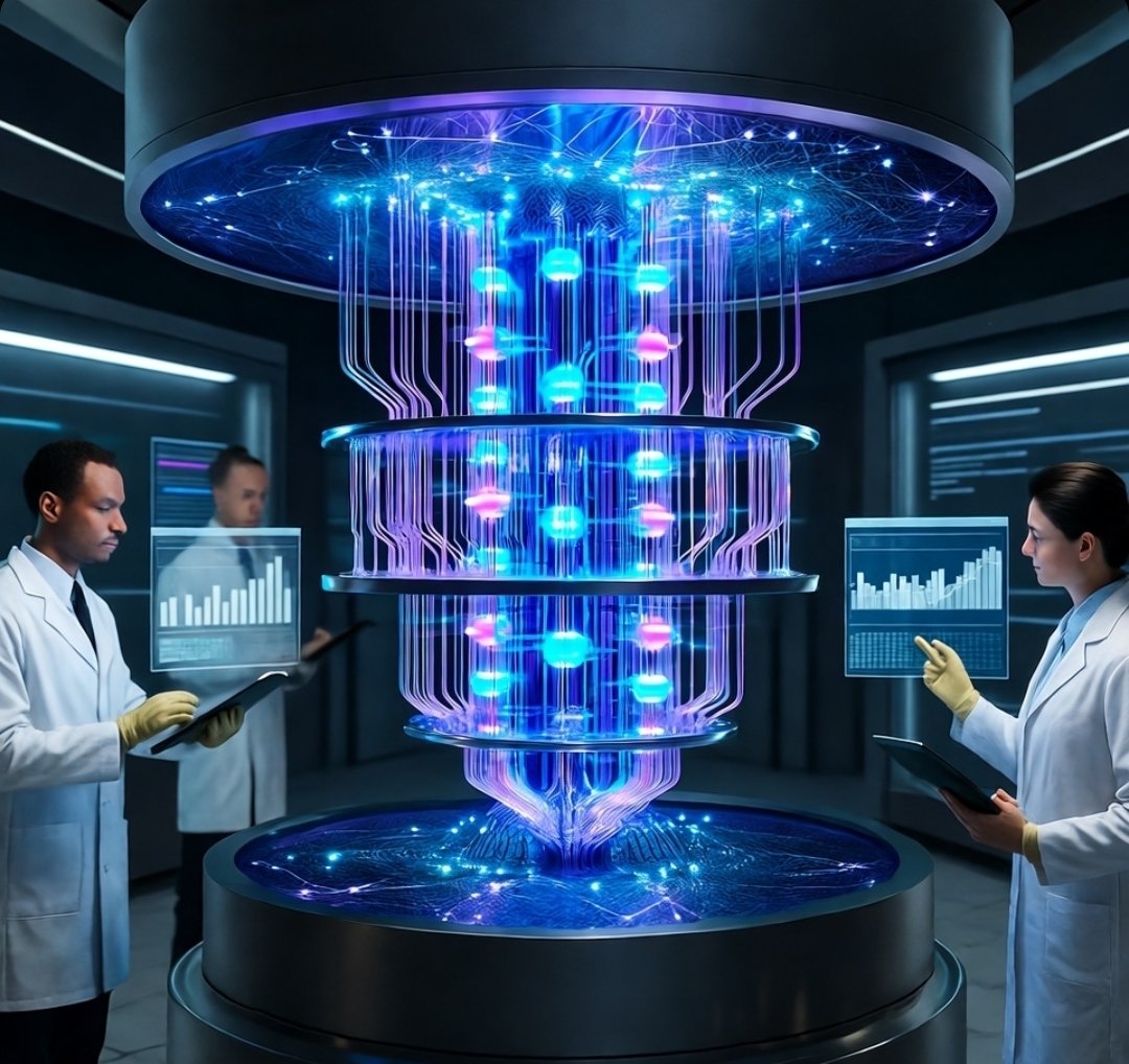 hhydamus's tweet image. Quantum computing’s 2025 leap: Error-corrected qubits from IBM and Google could crack encryption or supercharge AI. Mind-bending tech or overhyped future? 
#AI #QuantumMachineLearning