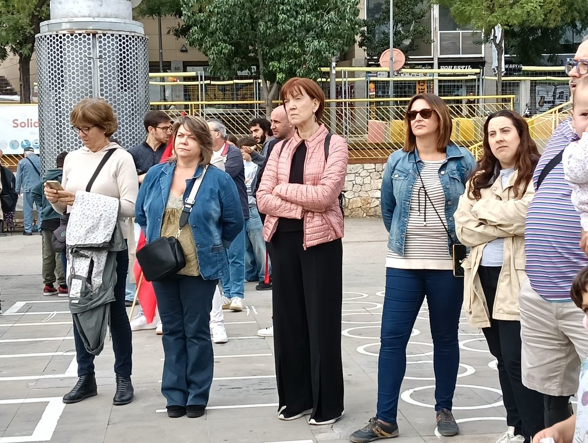 Avui som a l’acte en homenatge a les brigades internacionals. 

Commemorem la lluita d’homes i dones pels valors universals de la pau, la llibertat i la justícia.

Els valors dels brigadistes són els mateixos que avui ens han de mobilitzar contra el genocidi contra Palestina.