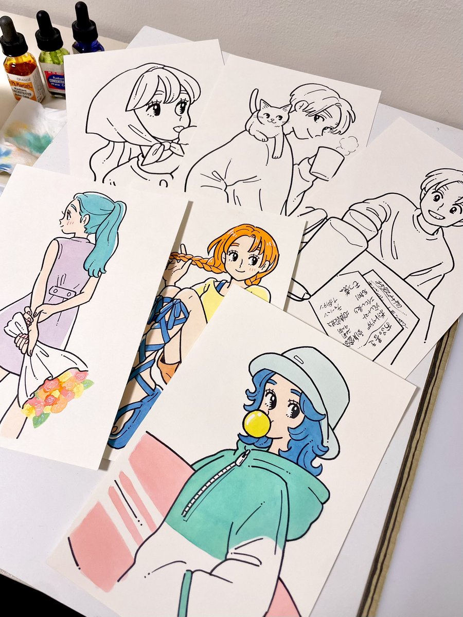 Natsumiページ ヨシダナツミ 🍉イラスト作品集発売中🍉 on X