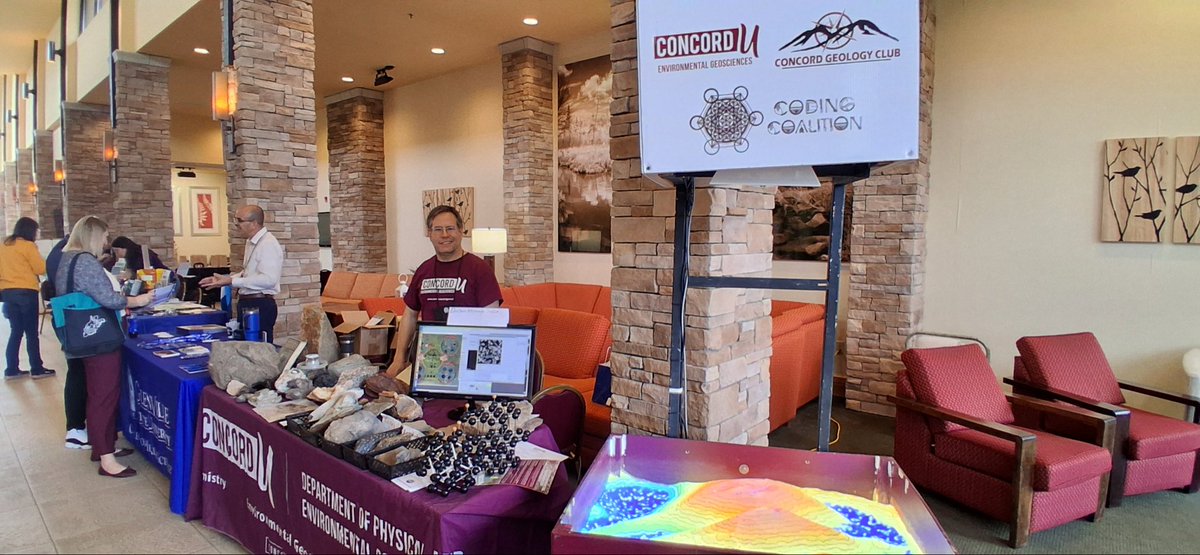 CUGeology's tweet photo. At West Virginia Science Teachers Association Meeting (WVSTA) in Canaan Valley https://t.co/CUTVqDcYoG