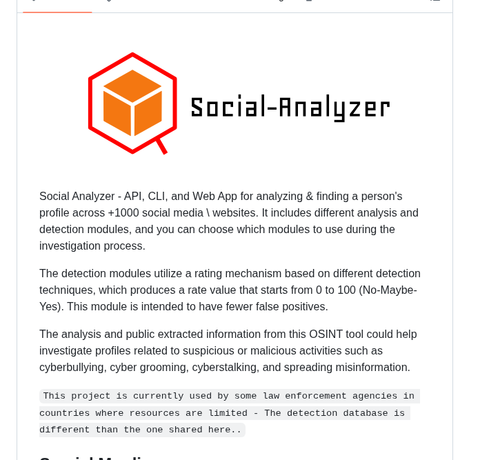 tom_doerr's tweet image. Finds a person's profile across 1000+ websites