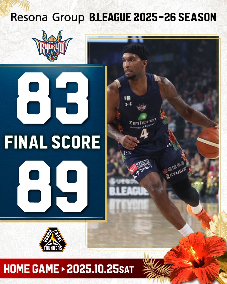 琉球ゴールデンキングス公式 on X