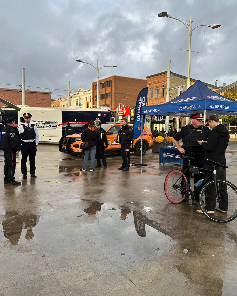 We had a great evening spent at the <a href="/uptownwaterloo/">Uptown Waterloo</a>    Emergency Services Showcase with our friends <a href="/ROWParamedics/">Region of Waterloo Paramedic Services</a> and <a href="/Waterloo_Fire/">Waterloo Fire Rescue</a>.