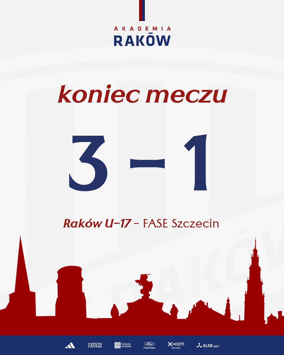 Wygrywamy z liderem i zmniejszamy stratę w tabeli! ✅

W pierwszej polowie dla naszego zespołu trafiali Filip Żądło, Hubert Szulc i Eryk Kalemba.

Brawo, Medaliki! 👏