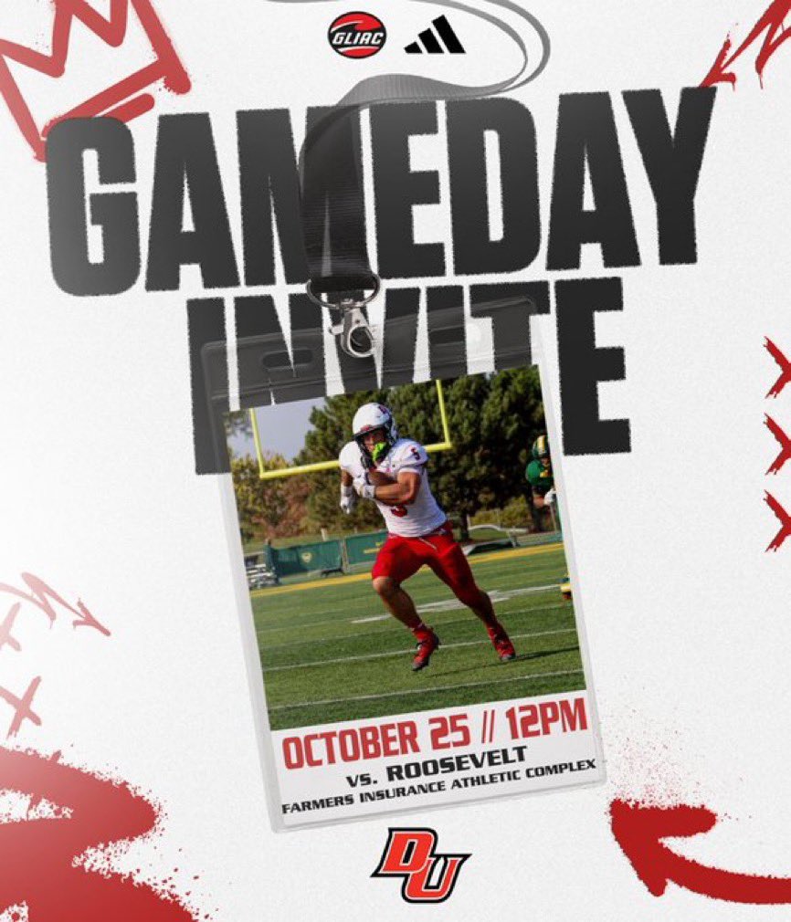 I will be at Davenport today looking forward to building relationships. <a href="/DU_Football/">Davenport Football</a> <a href="/SparkyMcEwen1/">Sparky McEwen</a> <a href="/Coach_Gus/">Kenny-Ray Augustus</a> <a href="/CoachWalkerDU4/">Coach Walker</a> <a href="/AdrianMcEwen/">AJ McEwen</a> <a href="/CoachBedes/">Branden Bedes</a> <a href="/DevinRussell73/">Devin Russell</a> <a href="/TheD_Zone/">The D Zone</a> <a href="/AAHFootball/">Huron Football</a> <a href="/coach23Love/">Coach Love</a> <a href="/MichFBFrenzy/">Michigan Prep Frenzy</a> <a href="/MIexposure/">Michigan Exposure</a> <a href="/AllenTrieu/">Allen Trieu</a> <a href="/alex_pallone/">Alex Pallone</a> @