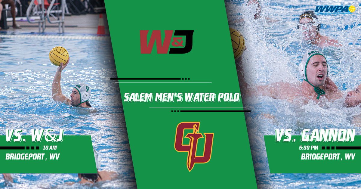 Salem University Tigers (@salemutigers) on Twitter photo <a href="/SalemH2O/">Salem Water Polo</a> opens their home weekend today with contests against W&J (10 AM) and Gannon (5:30 PM)! #DefendTheDen
Video: team1sports.com/wwpa/
Live Stats: thefosh.net <a href="/SalemH2O/">Salem Water Polo</a> opens their home weekend today with contests against W&J (10 AM) and Gannon (5:30 PM)! #DefendTheDen
Video: team1sports.com/wwpa/
Live Stats: thefosh.net