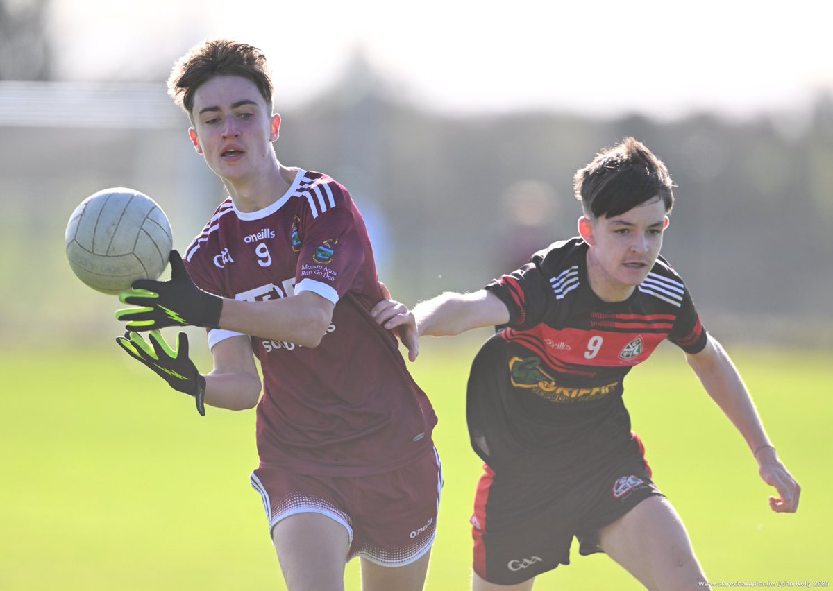 ClareChampion's tweet photo. Under 14A Football Championship Final at  Ballynacally. The score at full normal time  is drawn @Lissycasey_GAA 3-07 @ClondegadF 3-07 Extra time to be played. #peil @GaaClare
Photographs by John Kelly https://t.co/xC3YAVvdlt