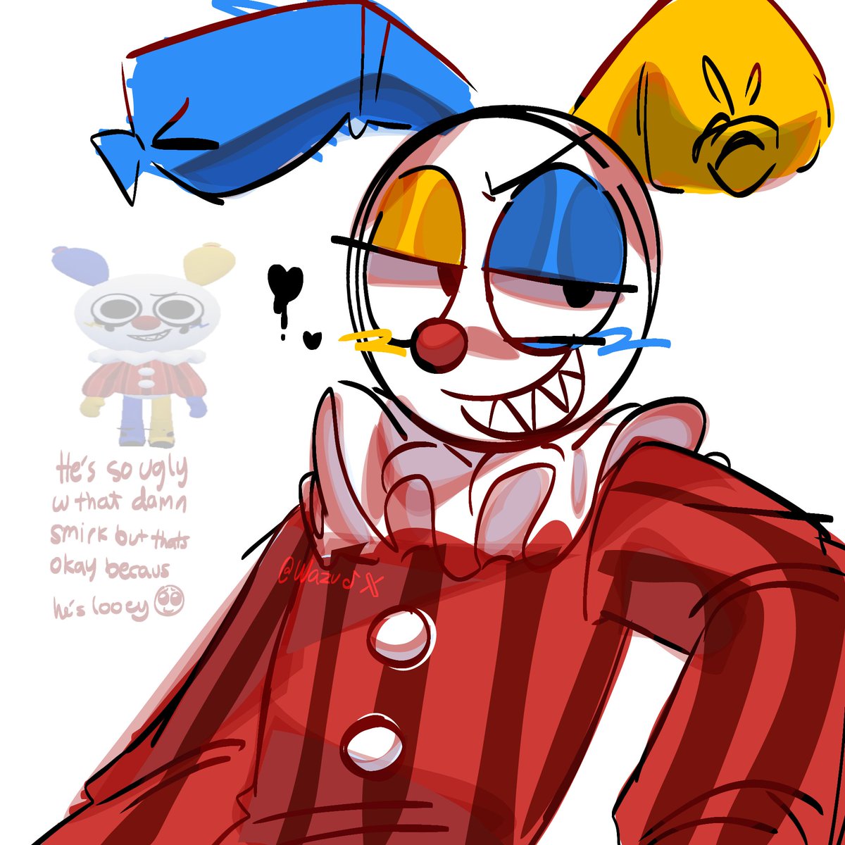 w4zuw4zudog's tweet image. Wipe that damn smirk OFF your face... #dandysworld #dandysworldlooey