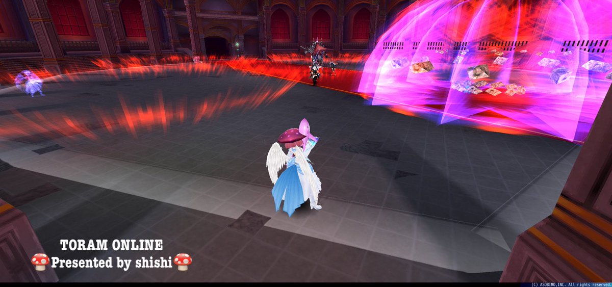 今日はハロイベを彷徨いて色服とか帽子集めたりした٩(๑❛ᴗ❛๑)۶
実装当時は敵が強くてほぼやってなかったのも今ならベリハもソロで出来るから楽しい🍄
後半は🍊ちゃんとオロバイドした！動きのパターン覚えてかなり楽になったしモブがいないボスはありがたい♡
#トーラム