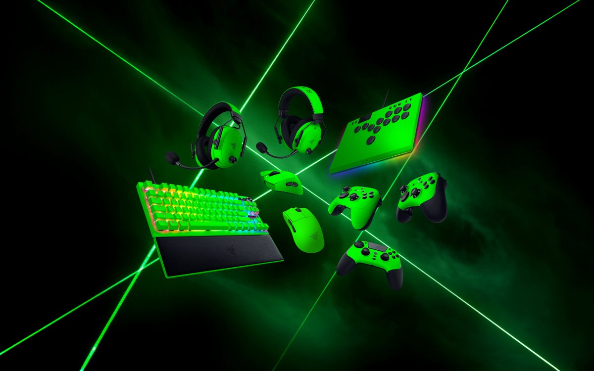 ps4source's tweet image. #Razer präsentiert die Esports Green Collection >>axyo.de/razer-praesent…