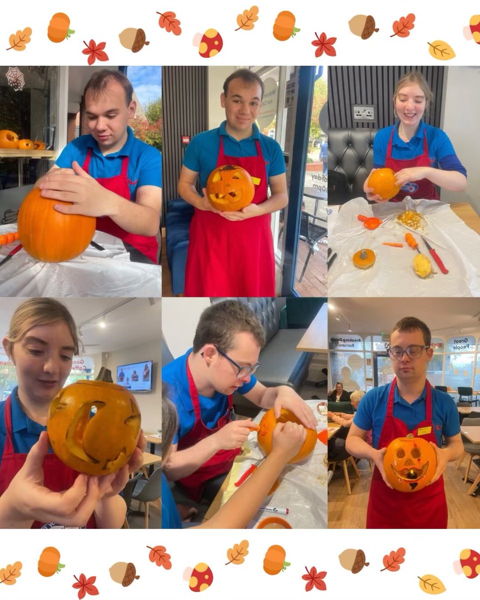 🧡 Why do pumpkins perform so poorly in school? 🧡

They had all their brains scooped out 😂

Voting for the best pumpkin will take place Monday, either in the cafe, or on our socials! 

#pumpkincontest