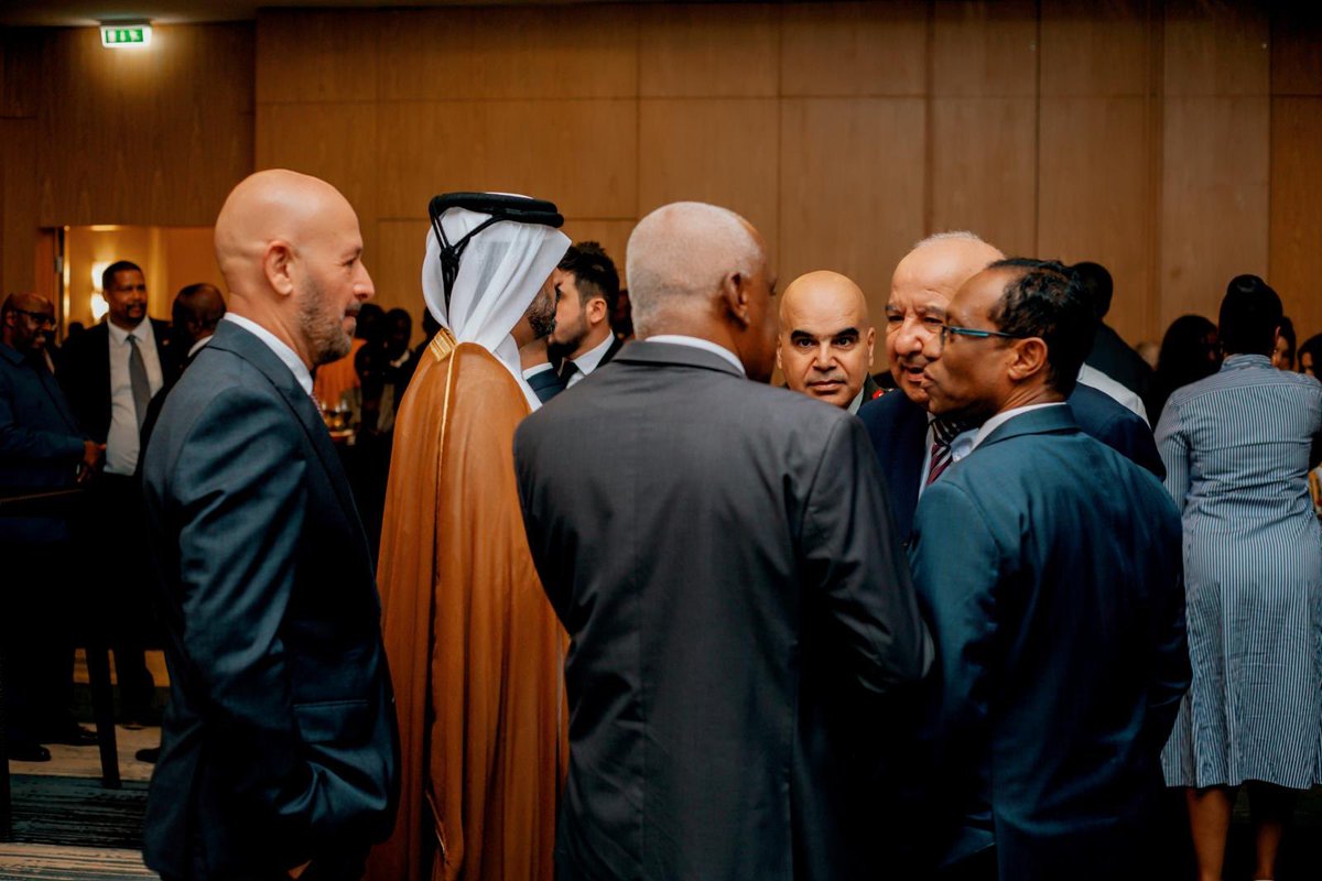 Mr. Ali bin Hamad Al Aida - Chargé d’Affaires a.i. at the Embassy of the State of Qatar to the Republic of Rwanda, participated in the reception hosted by the Embassy of the Republic of Türkiye in Kigali, on the occasion of the 102nd Anniversary of the Republic of Türkiye.