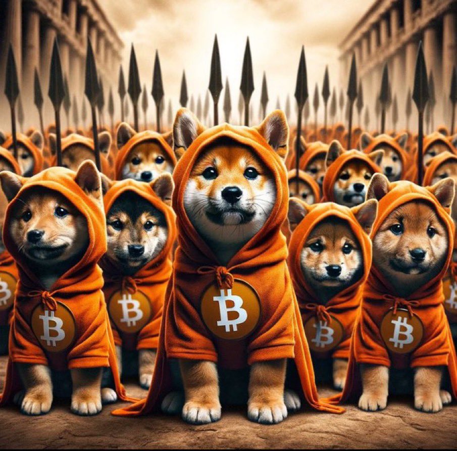 GM  
SUN IS SHINING ✅
I'M BREATHING✅
BITCOIN IS STILL RUNNING✅
$DOG ARMY IS STILL LOCKED IN ✅