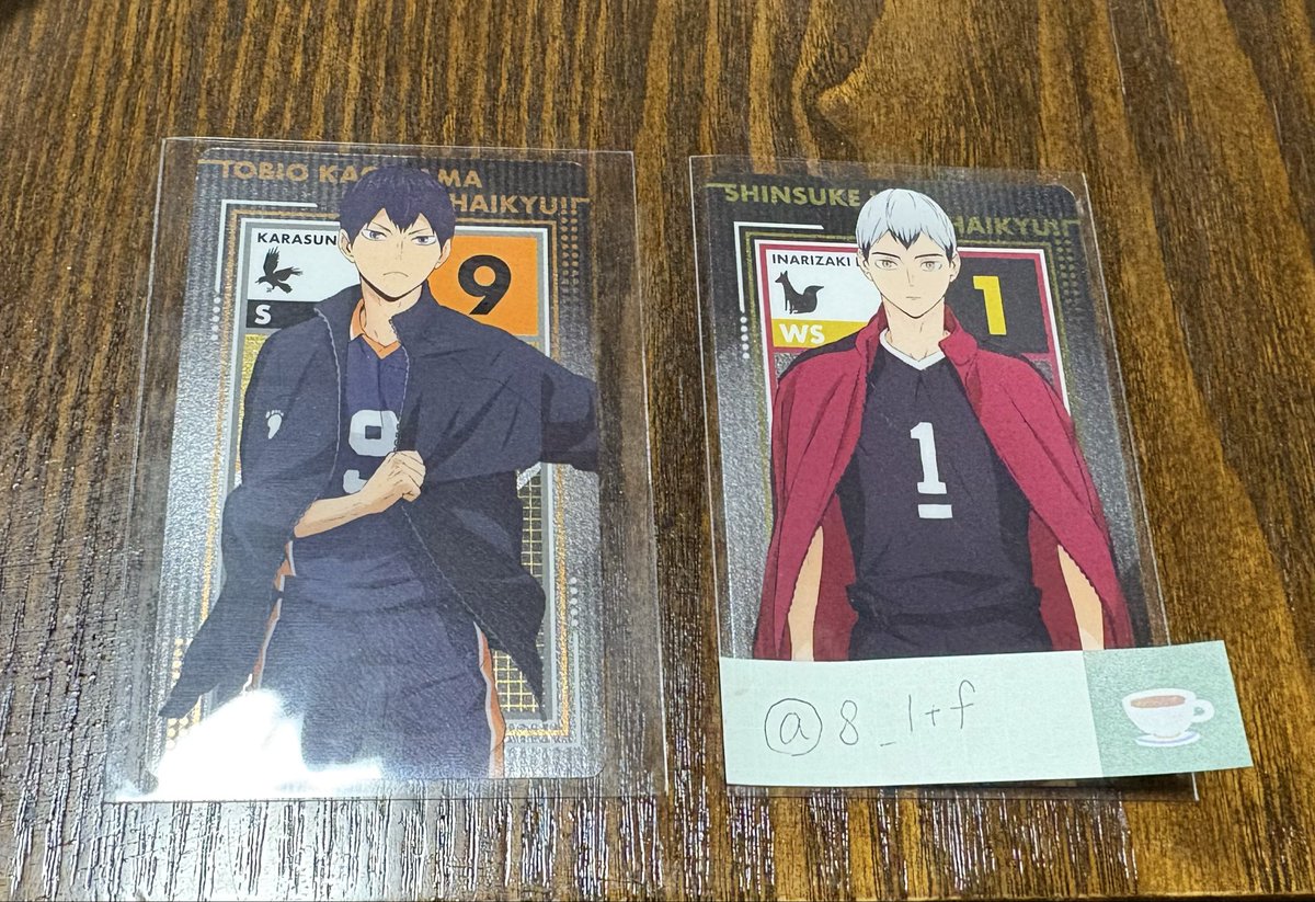 8_ltf's tweet photo. @0_0_T_T_11 初めまして、こんばんは。
検索から失礼致します。
当方、影山くん黒を所持しているのですが、赤葦と交換は可能でしょうか？
1:1での交換となりますので難しいかと思いますが、ご検討をよろしくお願いします🙇‍♀️ https://t.co/jan9iB3Wrg