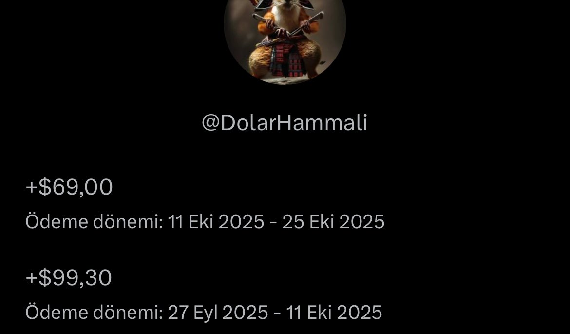 Arkadaşlar kol gibi fatura geliyo ama gelen para 69 dolar valla ben size söyliyim ben bu paraya ANALiz falan yapmam sonra borsada perişan olursunuz.

Layk ve yorum çok mühim bi daha uyarmam kaparım hesabı 🐿️