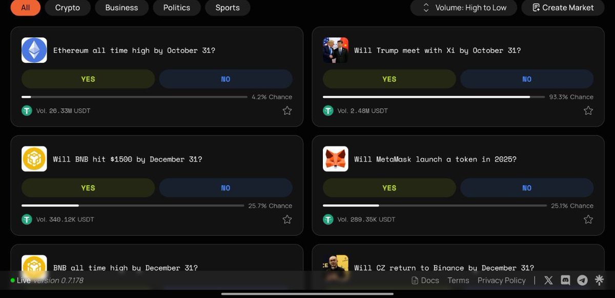 Baheet_'s tweet image. update; I'm yet to make any trade on @opinionlabsxyz 
I've not seen any event that picked my interest yet.
this is still a beta phase, so it's understandable if there are not many markets yet.
also, my previous post got some mixed feelings about the interface
some argued that…