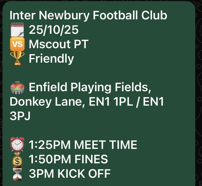 oldinternewbury's tweet photo. Any GKs available one off - our keeper dropped out, details below would appreciate the help @EssexAllianceFL  @FreeAgentsFC @FRIENDLYGAMEUK @EssexCorinthian https://t.co/33ogfEP75X