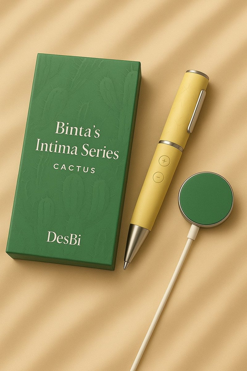 DesBiCreative's tweet photo. Binta’s Intima Series — Cactus
Inspired by nature’s quiet strength, this edition celebrates balance comfort in creativity, elegance in simplicity, and power in subtlety.
#BintasIntimaSeries #CactusEdition #DesBiCreative #LuxuryWriting #CactusJack #TravisScott https://t.co/IWBwR0jWFr