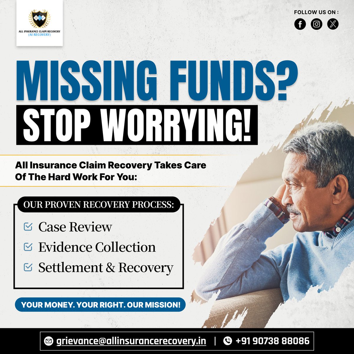 ai_recovery's tweet photo. ๐ฐ Missing Insurance Claim Funds? Donโt Stress โ Weโve Got You Covered!๐๐ป
At All Insurance Claim Recovery, we handle the tough part for you.
๐+91 90738 88086
๐https://t.co/heClCg9xtw
.
.
#InsuranceClaim #ClaimRecovery #FinancialRelief #InsuranceHelp #ClaimSupport https://t.co/AprJeZpKoJ