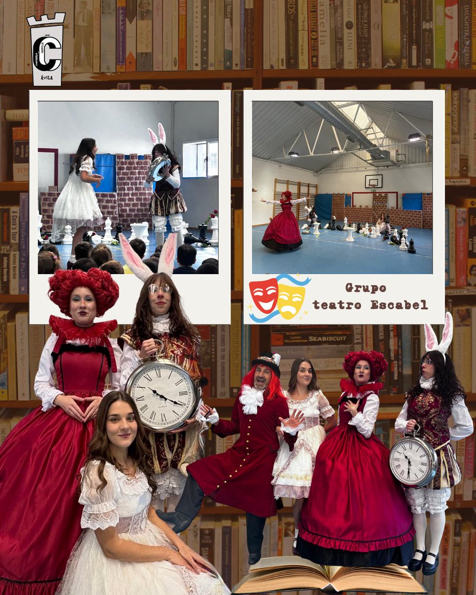 CEIPCOMUNEROSAV's tweet image. Celebramos el Día de las Bibliotecas con lecturas, teatro y mucha ilusión. Una jornada llena de imaginación y amor por la lectura.Gracias al grupo de teatro Escabel por su colaboración 📚💛 #FamiliaComuneros @educacyl