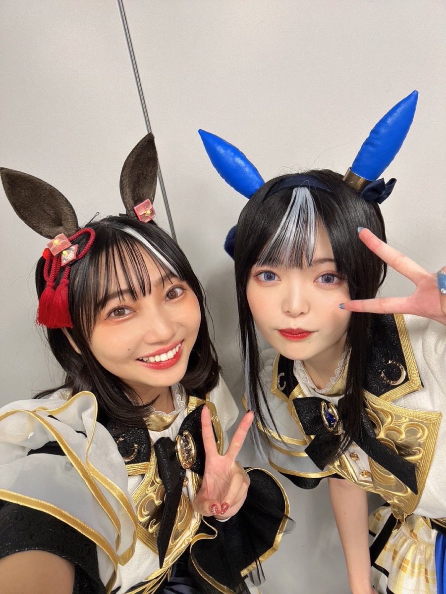hina_py0's tweet photo. オフショ④

キタサンブラック役:矢野妃菜喜さん
サトノダイヤモンド役:立花日菜さん
スイープトウショウ役:杉浦しおりさん
デアリングハート役:希水しおさん

ALTもありますᝰ✍🏻💌 https://t.co/X0lMSOerGn