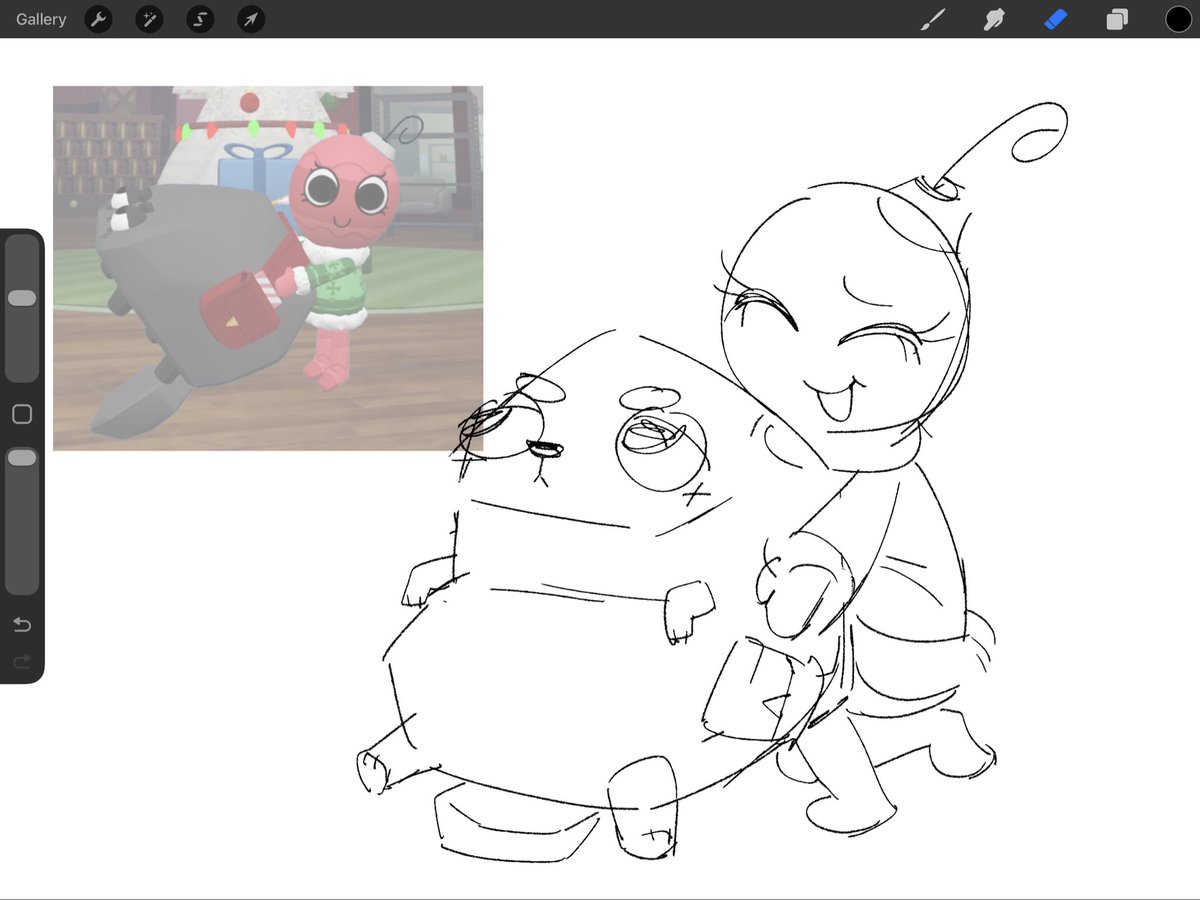 Fogwine's tweet image. Messy doodle….heh! #dandysworld