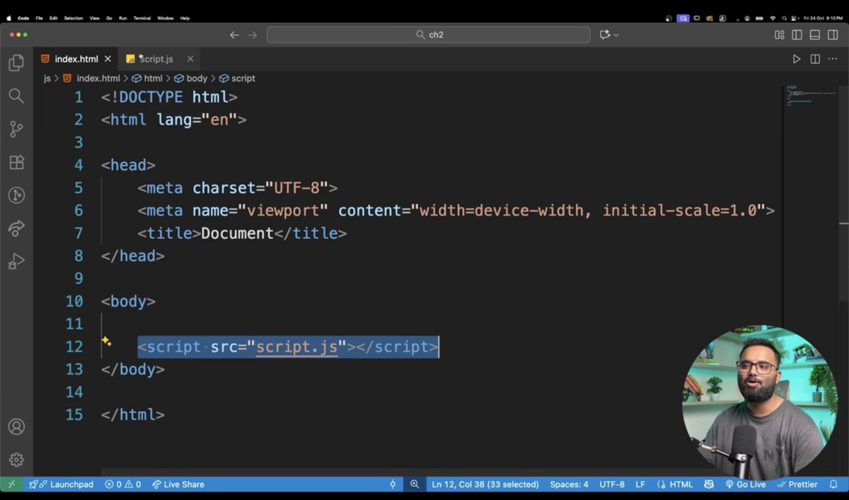 devHamza03's tweet image. 📅 Day 27 of Cohort 2.0 | @sheryians_ 
Started my JavaScript journey! 💛
Learned:
👉 Intro to JS
👉 Why it’s important
👉 var, let, const
👉 Console, prompt, alert
👉 Strings, slice, template, split, replace & includes
Excited for what’s next! ⚡
#JavaScript #Frontend #Coding