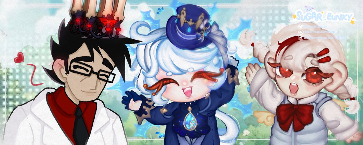 Sugar_Bunxy's tweet image. PayPal comms for @FanDonate ‼️💙

Cheers to multi fandom tehe 😻

🏷️
#robloxart #ROBLOX #RobloxCommissions #GenshinImpact #royalehigh #royalehighart #commissionsopen #artph #artmoots #artistsontwitter