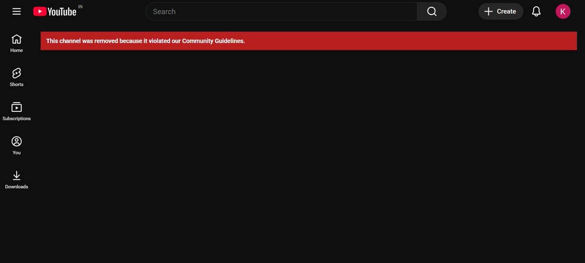 Coder_kartik's tweet image. My YouTube account got terminated today 😭
I’ve been using that account for the past 4 years, and I had bookmarked many important videos and playlists. All my subscriptions and my feed are completely gone 
@TeamYouTube please unban my channel , i just want to use that account