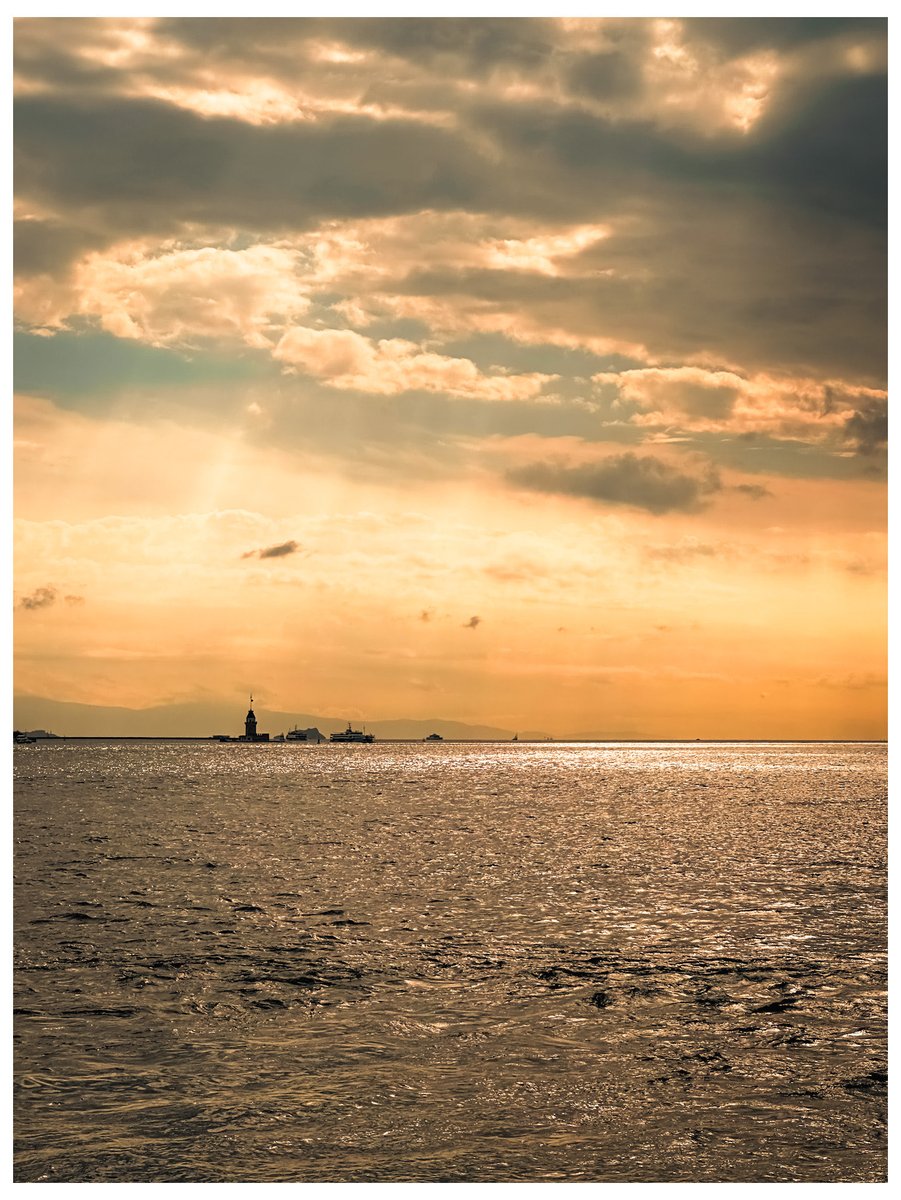 Havanın aniden değişimleri güzel manzaralar ortaya çıkartıyor.