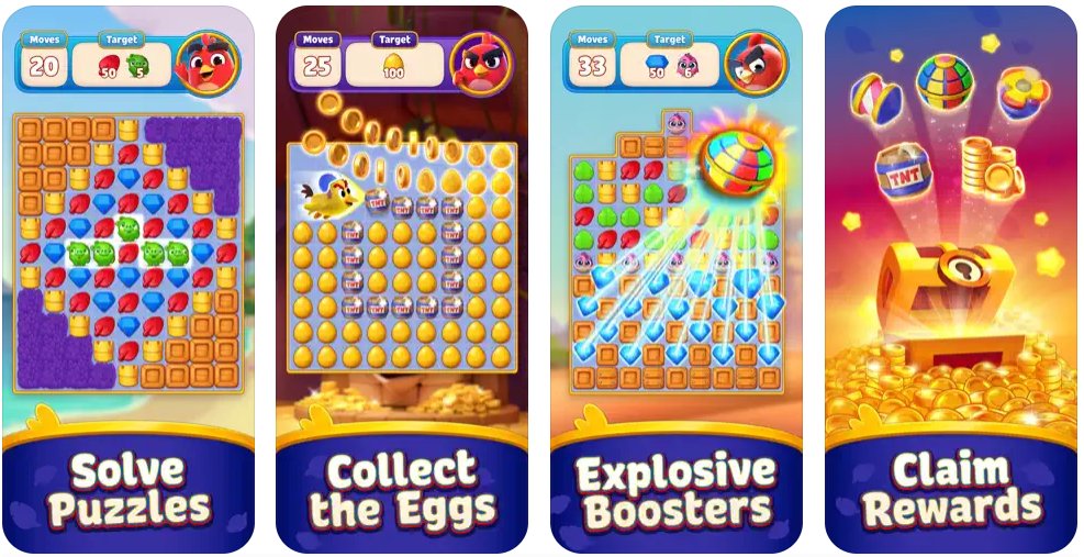 MG__Network's tweet image. 🧩 Rovio has softlaunched Angry Birds Match World in Finland on iOS, being yet another match 3 adaptation of the franchise, as if Angry Birds Match wasn&apos;t enough