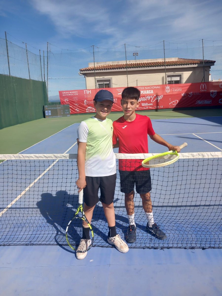 📣MÁSTER NACIONAL RPT MARCA JUNIOR CUP CIUDAD DE CEUTA-CSIF: Continuamos la jornada de semifinales con el último enfrentamiento Sub-12 masculino entre Lucas Reynoso y Lucas Arteagabravo <a href="/YasinHarrus/">Yasin Harrus</a> <a href="/JordiTamayo1/">Jordi Tamayo</a> <a href="/luismediero/">Luis Mediero</a> <a href="/rptenis/">RPTenis</a> <a href="/RFETenis/">Tenis España</a> <a href="/GobiernodeCeuta/">Gobierno de Ceuta</a> <a href="/icdceuta/">ICD - Instituto Ceutí de Deportes</a>