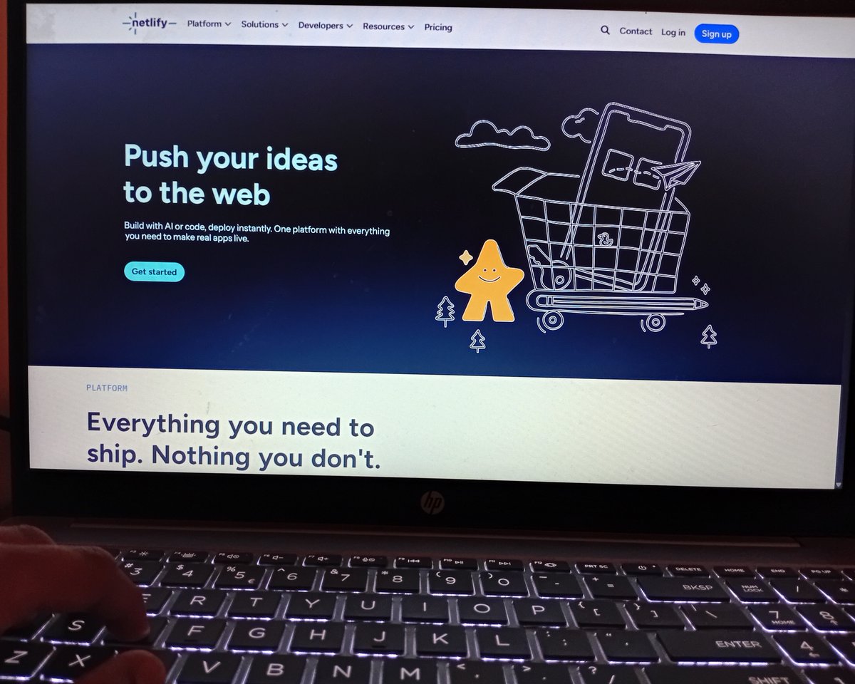 Muhammad_Coder's tweet image. Building Netlify's Home-Page Clone 🔥