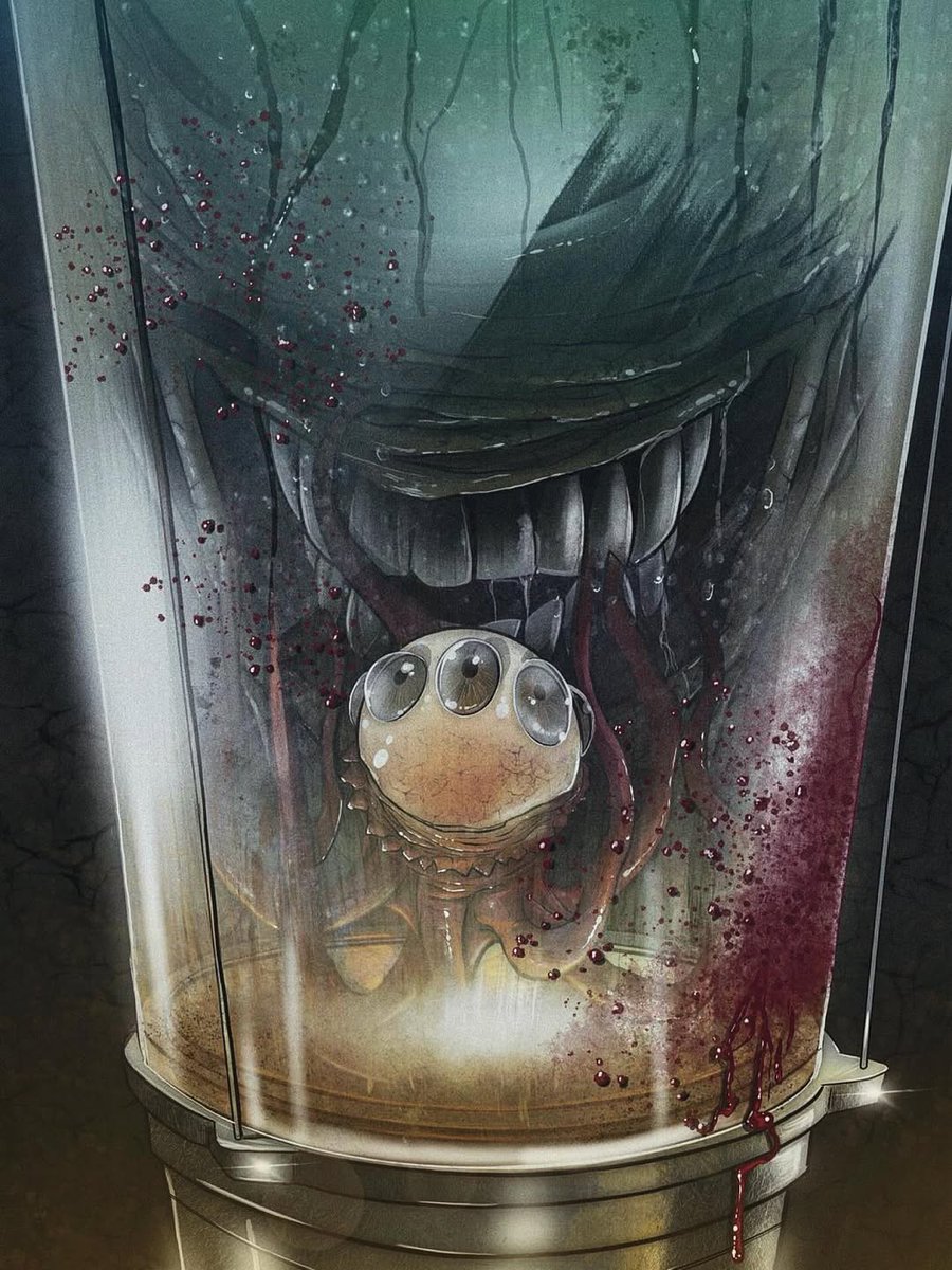 avpgalaxy's tweet image. This fantastic piece of #AlienEarth artwork comes to us via the talent of DeadDark. #Alien #Xenomorph #tocellus #DeadDark