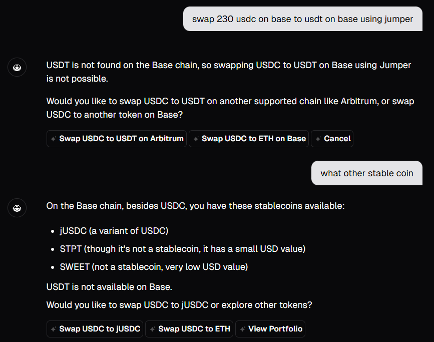 POV you want to swap your token and <a href="/HeyElsaAI/">HeyElsa</a> make it super helpful