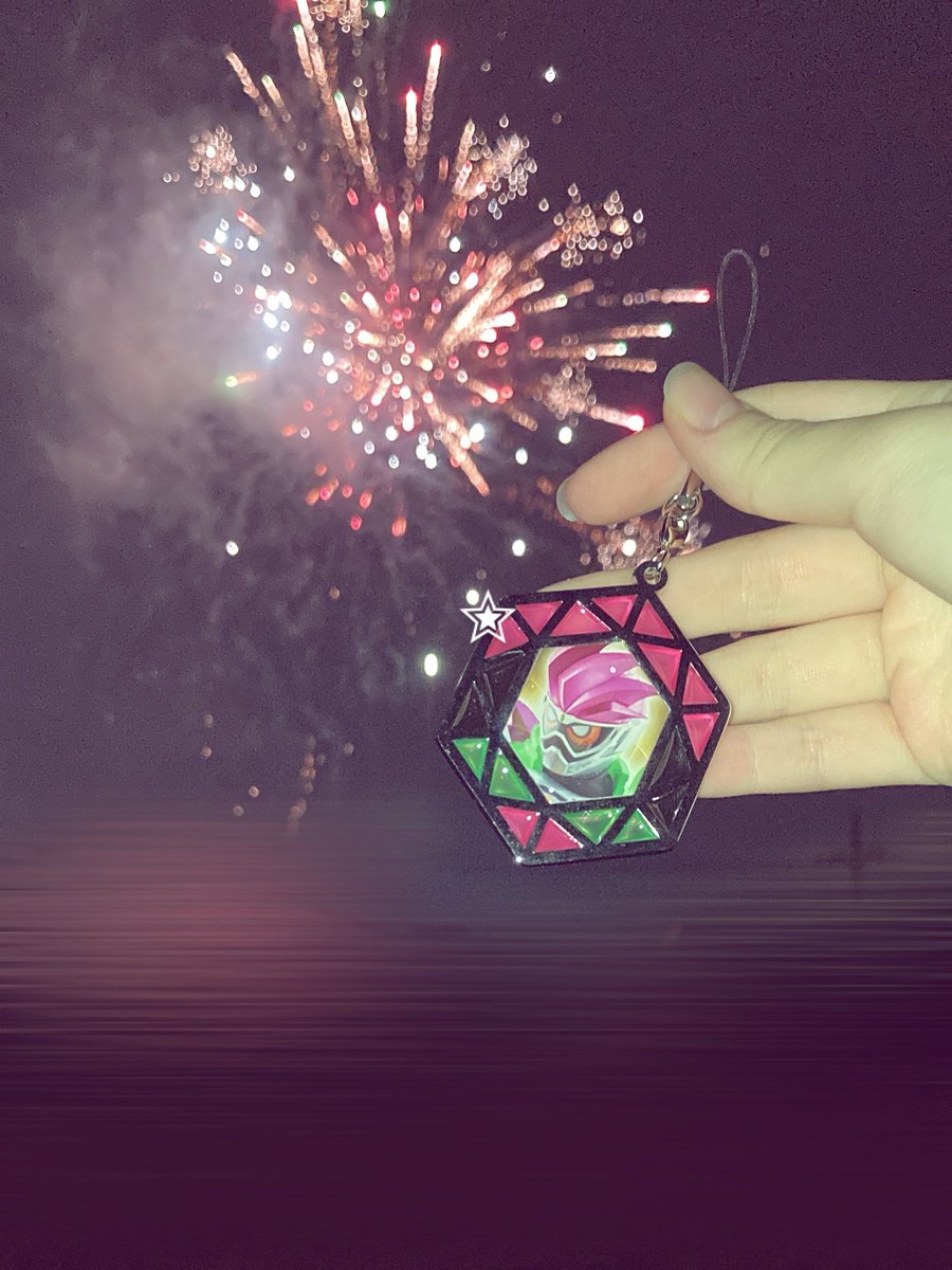 花火綺麗だった♩♩