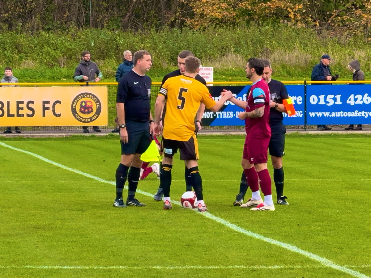 MerseyM1nute's tweet image. Inside Valerie Park last week, where Prescot Cables played Stockbridge Park Steels in the Northern Premier League.