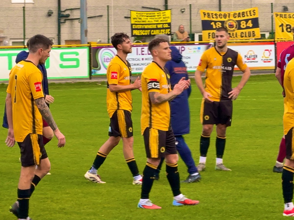 MerseyM1nute's tweet image. Inside Valerie Park last week, where Prescot Cables played Stockbridge Park Steels in the Northern Premier League.