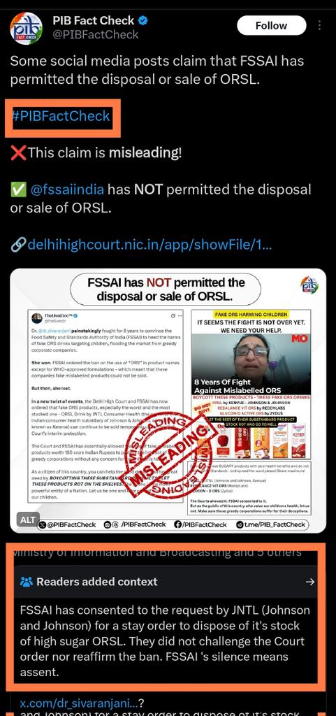 The Indian Government's 'fact checker' getting 'fact checked' by Community Notes is dope. If it had happened to anyone with some self respect, they would delete their account and log off. Or at least delete the post.