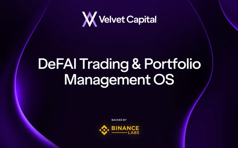 DeFi’s cool, but ngl… it’s still way too manual.

Hopping chains, juggling wallets, chasing alpha... all that’s tiring.

That’s why <a href="/Velvet_Capital/">Velvet</a> built DeFAI (Decentralized Finance + AI)

Basically, it’s DeFi that thinks for you.

AI agents help you research, analyze, and even
