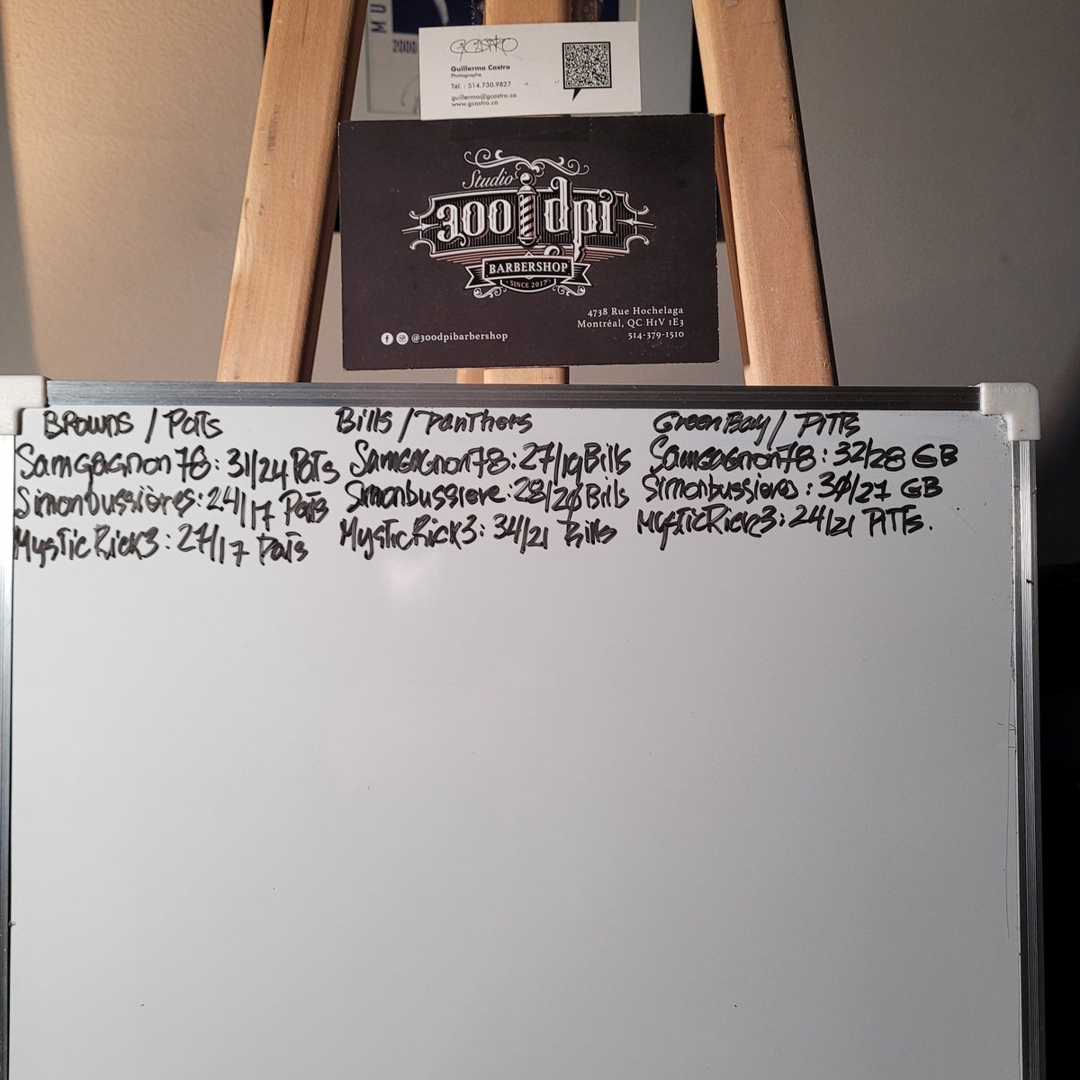 MichelGroulx8's tweet photo. Mise à jour #LePopsBoard 🏈🏈🏈🏈 #NFL #Sem8 @AnneBrazeau1 @GelaisLen62894 @simonbussieres @MysticRick3 merci https://t.co/cl3j9LoWWP