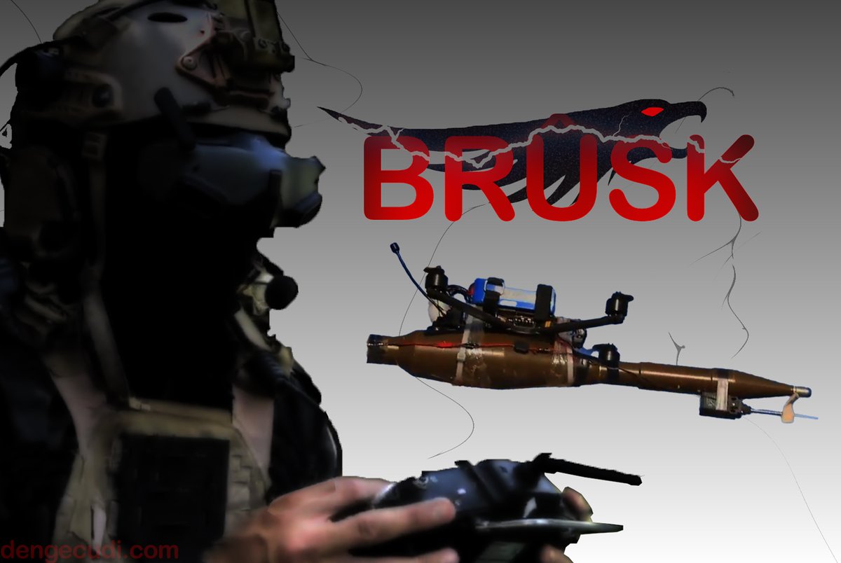 RojavaNetwork's tweet image. The BRÛSK drone that destroyed Turkish-backed terrorists at the Tishreen Dam and Qaraqozak Bridge has reached thousands of units!