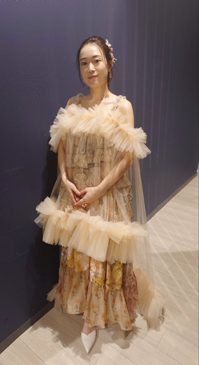 本日、『#メメントモリ 1st Live ～The Singing of Laments～』
ご来場くださった皆さま、ありがとうございました🎵✨フローレンスをイメージしたふぁふぁのお衣装でした✨

#メメモリ1stLive
#東京ガーデンシアター
#Wakana