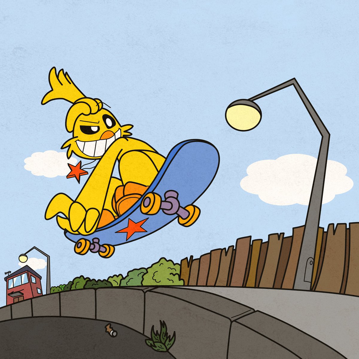 PhalosNSFW's tweet image. On his way to cause some mischief!
#KickinChicken #SmilingCritters #PoppyPlaytime #PoppyPlaytimefanart