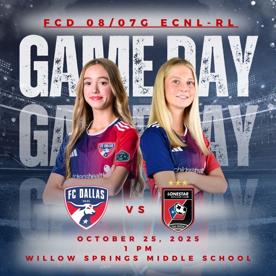 Grab the rain gear and let's go! We have a league game today against Lonestar SC at Willow Springs Middle School in Allen. It's going to be a good one so get there early. 

@fcdgirlsecnl <a href="/FondrenJames/">James Fondren</a> <a href="/matt_martucci/">Matt Martucci</a>