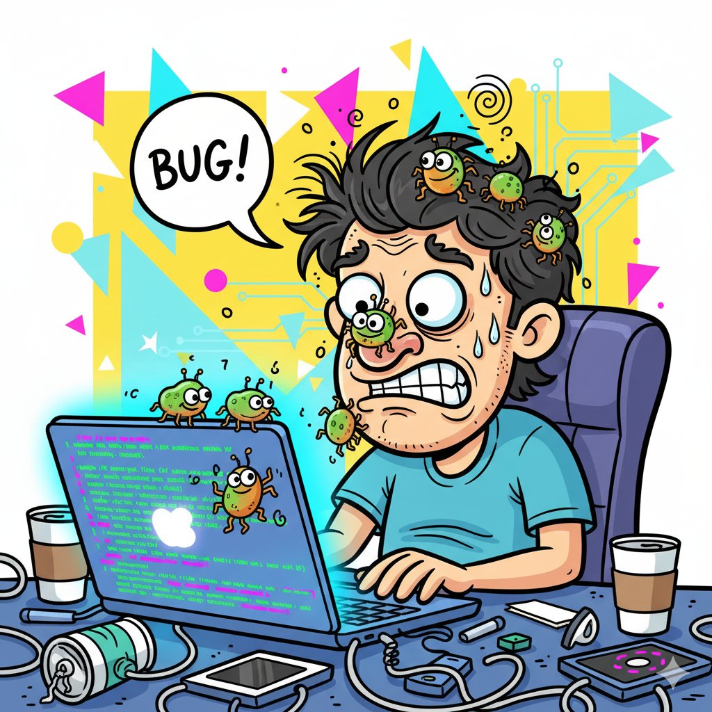 buildaditya's tweet image. Every dev has experienced this:
You fix one bug, 3 more appear.
Debugging isn’t just fixing code—it’s training patience, creativity, and problem-solving at the highest level. 😌💻
#DeveloperLife #100DaysOfCode #TechThoughts #DeveloperLife #TechHumor #CodingCommunity #Programming