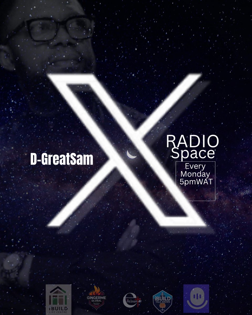 coachgreatsam's tweet image. Join us live for the first radio show on X.
Special guest @SirDavidBent 
There would be cash gifts and quiz.
Topical discussions.
Healing session.

5pmWAT on Monday 

#xspace #gingerme #xradio
